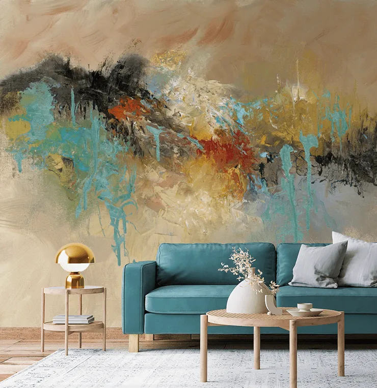 Custom wallpaper installation in Olmos Park, San Antonio