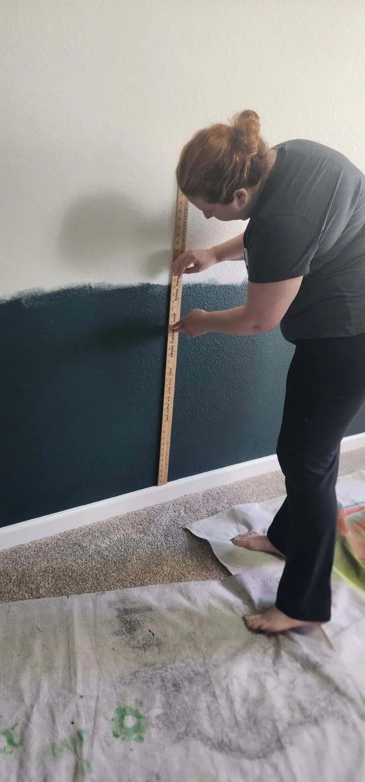 Residential wallpaper installer in Terrell Hills, San Antonio